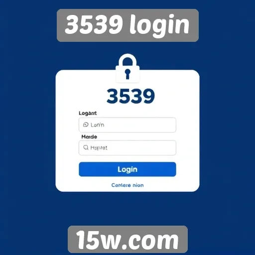 Como acessar o site 3539 login com segurança