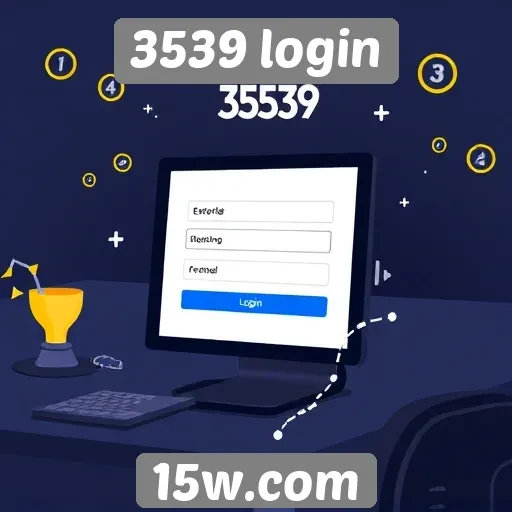 Principais características do site 3539 login