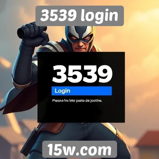 Funcionalidades do site 3539 login para jogadores