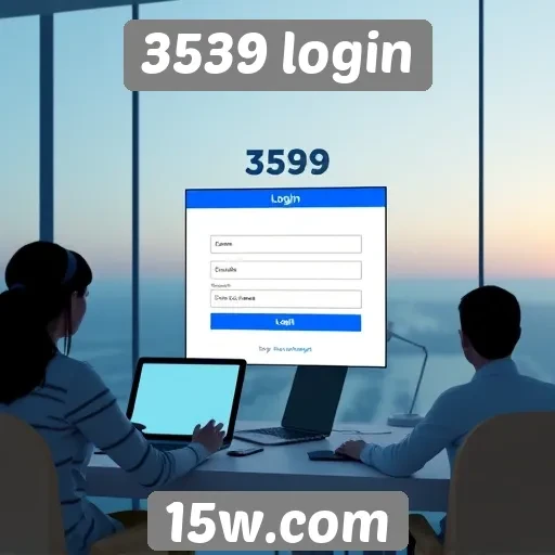 Experiência do usuário na plataforma 3539 login